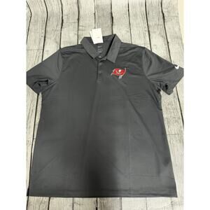 NWT Men’s Nike Anthracite Tampa Bay Buccaneers Franchise Dri Fit Polo Shirt XL